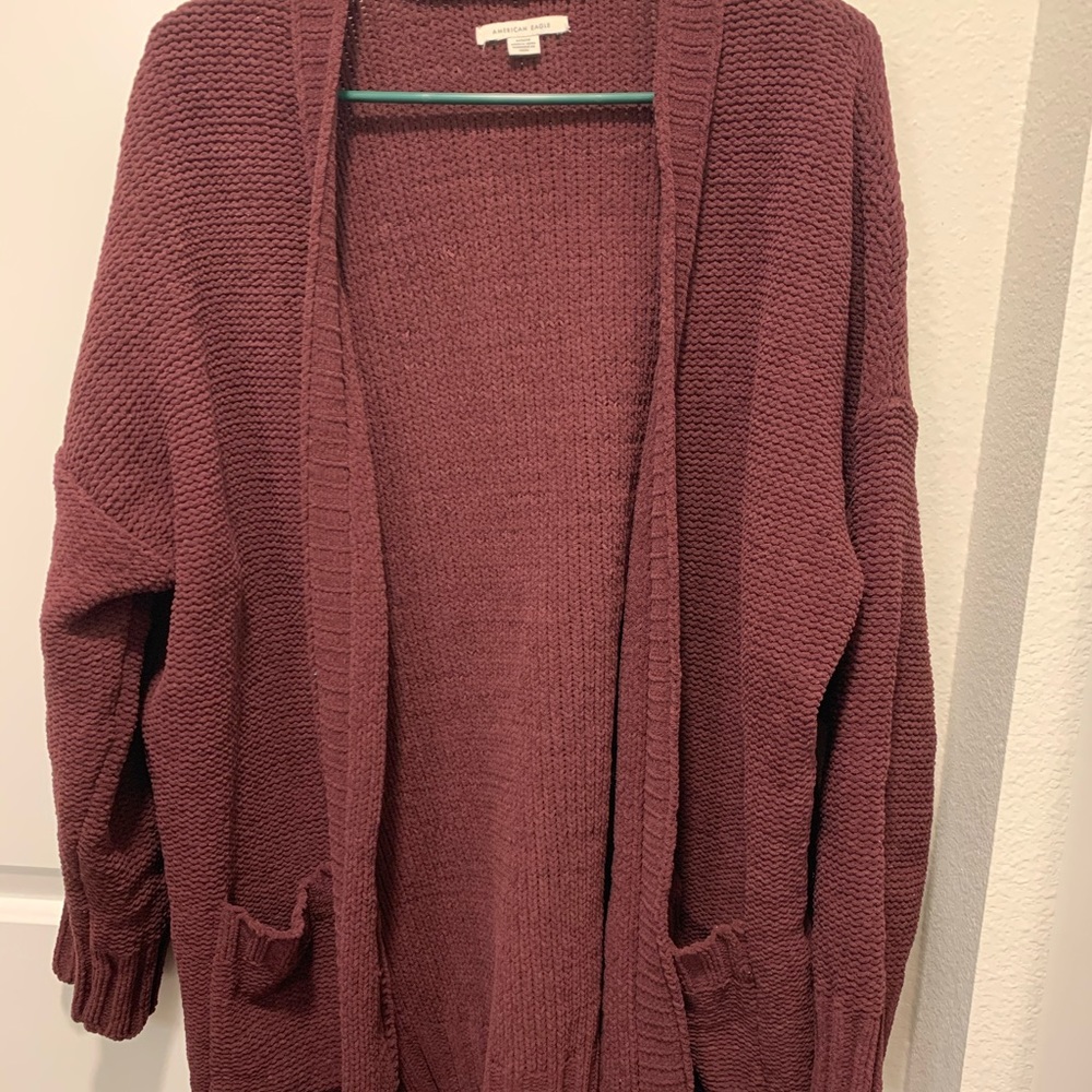 American Eagle Chenille Cardigan